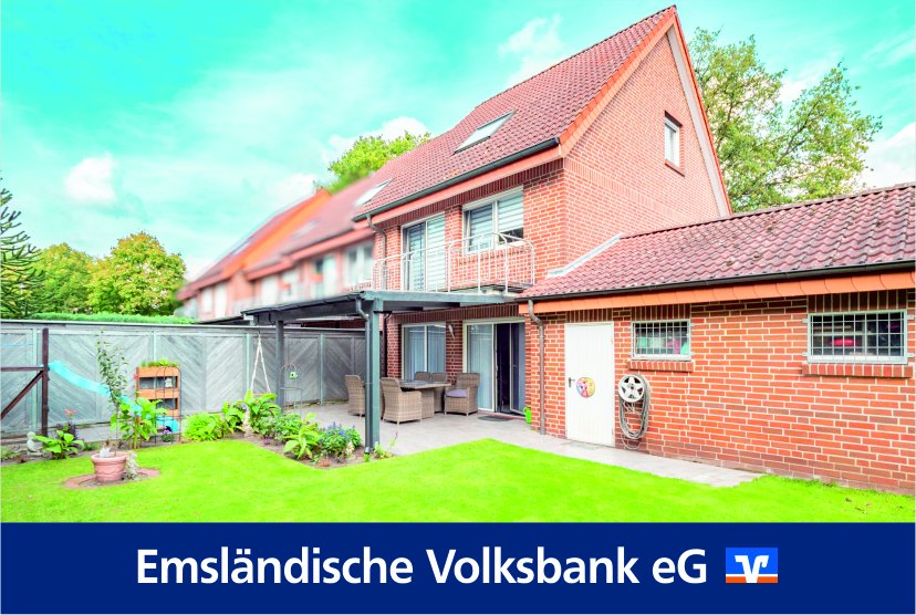 Lingen / Holthausen: Vermietetes Reihenendhaus in ruhiger Sackgasse  Lingen / Holthausen: Vermietetes Reihenendhaus in ruhiger Sackgasse