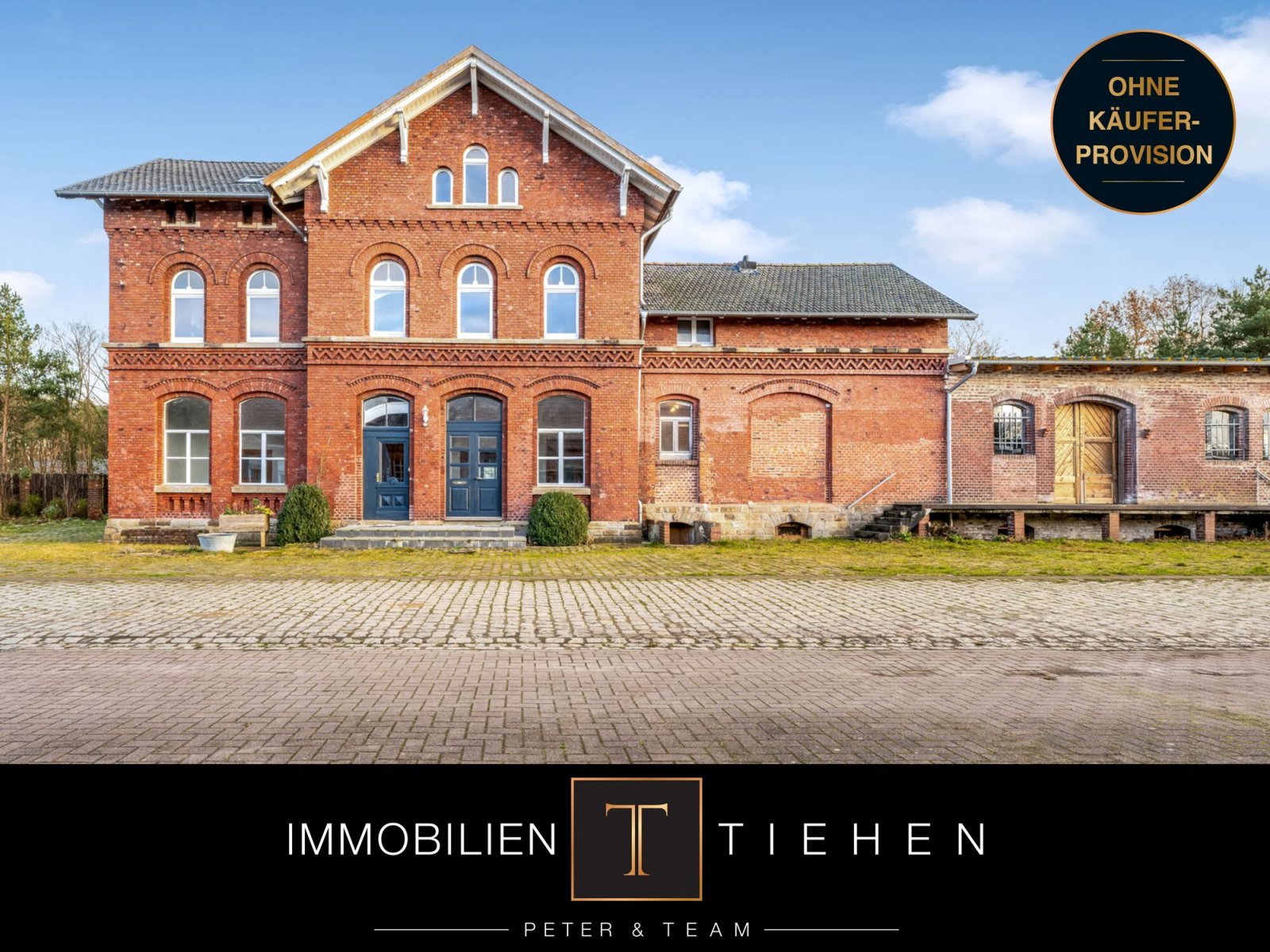 Beesten: Gleis zu neuen Ideen! Historischer Bahnhof mit Charakter und modernem Gewerbepotenzial in Beesten.  Beesten: Gleis zu neuen Ideen! Historischer Bahnhof mit Charakter und modernem Gewerbepotenzial in Beesten.