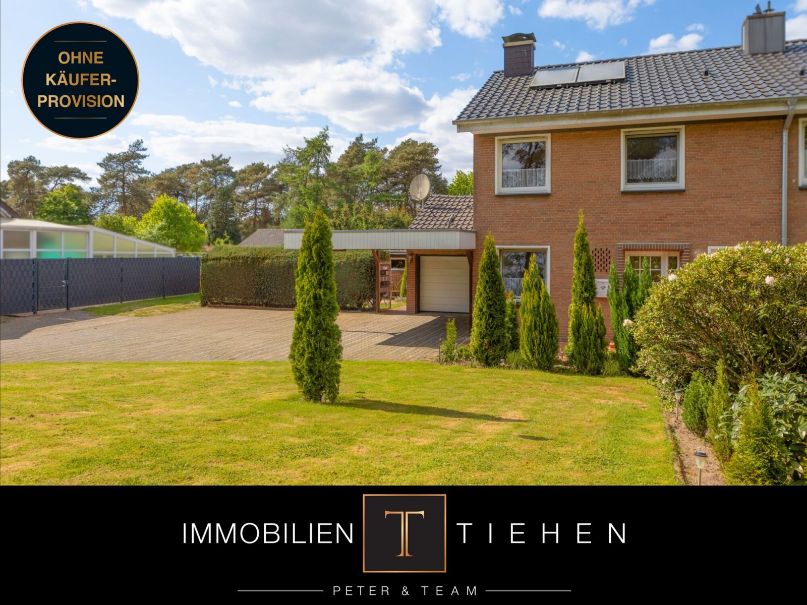 Meppen / Bokeloh: Platz, Potenzial, bezugsfrei - Doppelhaushälfte mit zwei Vollgeschossen und Garage in Meppen-Bokeloh 