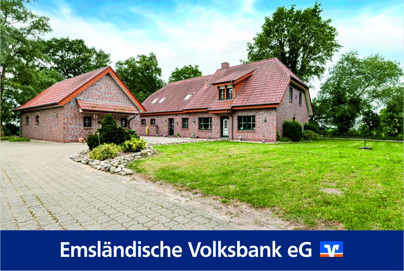 Haren / Lindloh: Landhaus - in idyllischer Alleinlage in Haren 