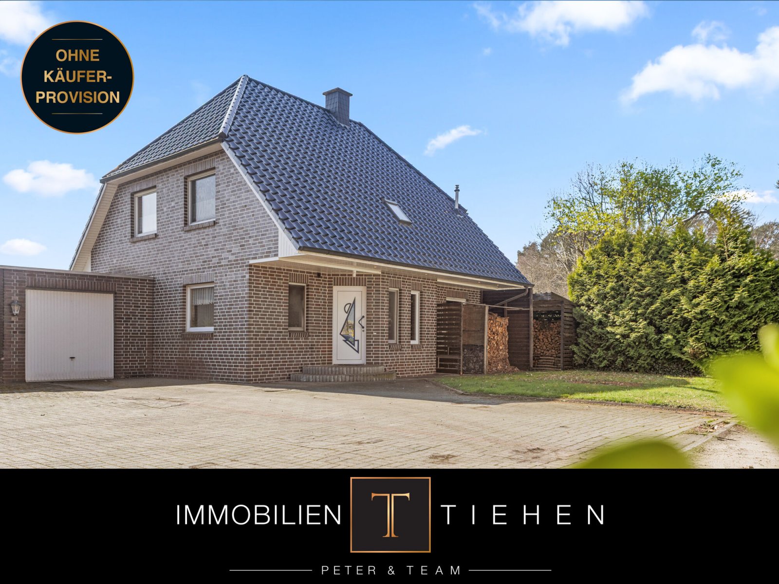 Geeste / Osterbrock: Endstation Straße, Anfang Zuhause: Einfamilienhaus mit Südgarten in Sackgassenendlage in Osterbrock! 