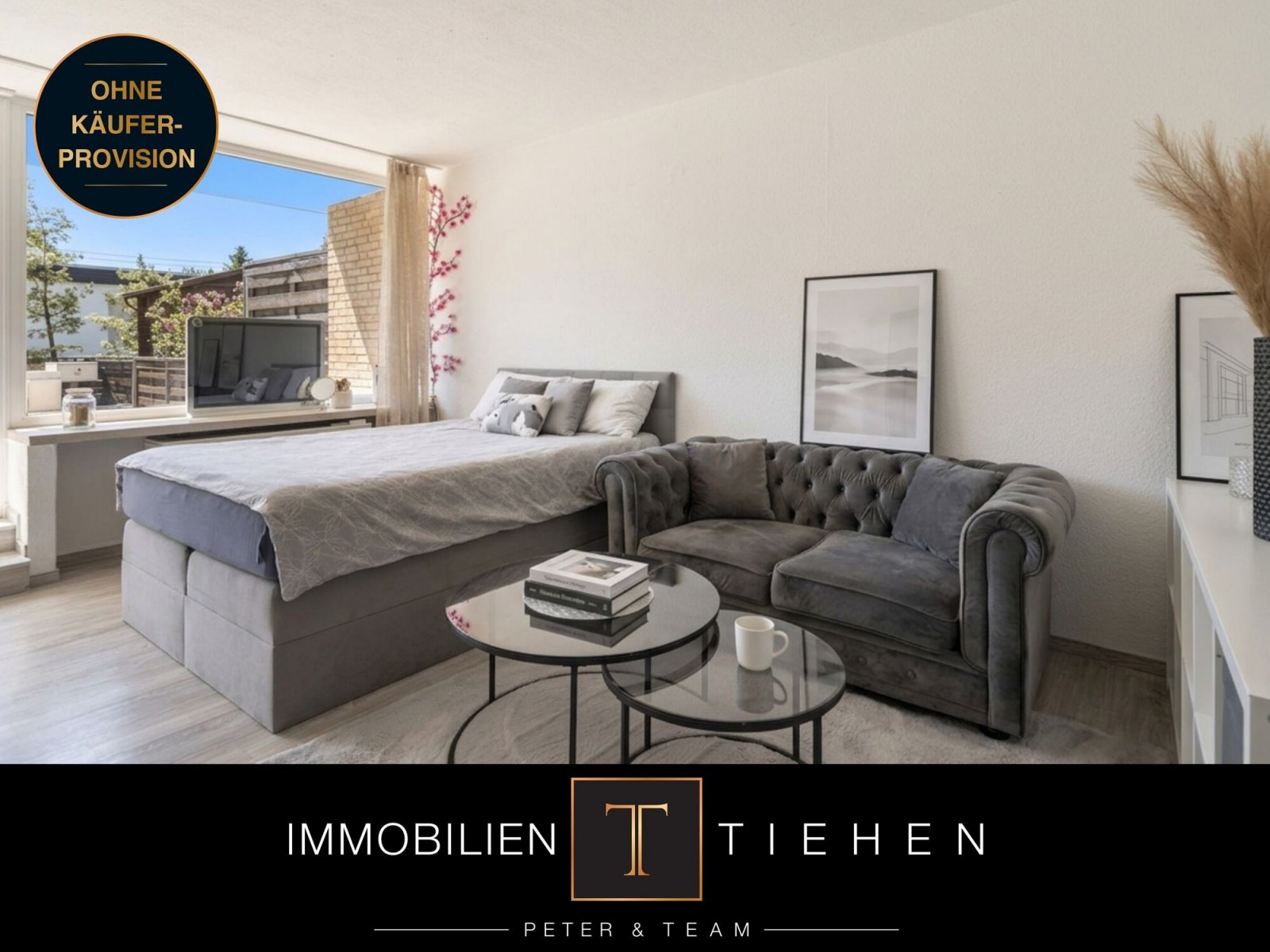 Münster: Kompakt, vermietet, gut gelegen: Erdgeschosswohnung mit Tiefgaragenstellplatz in Münster-Nienberge! 