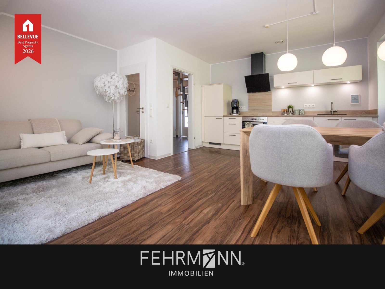 Meppen: RESERVIERT - Helle 3-Zimmer-Obergeschosswohnung mit Einbauküche, Dachterrasse & Stellplatz – zur Miete! 
