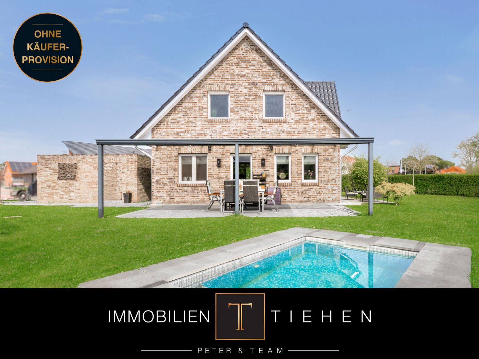 Meppen: Frisch gebaut, frei geblickt: Einfamilienhaus (2020) mit Pool & Feldblick in Meppen-Kuhweide! Meppen: Frisch gebaut, frei geblickt: Einfamilienhaus (2020) mit Pool & Feldblick in Meppen-Kuhweide!