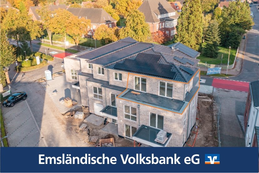 Meppen: Provisionsfrei für Käufer! Neubau-Penthauswohnung in top Lage in der Neustadt 