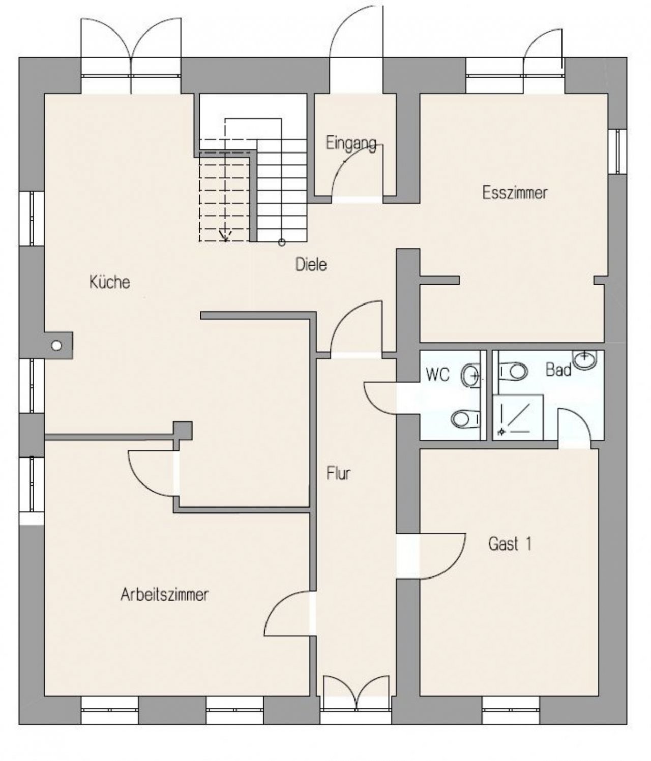 Haupthaus EG Haupthaus EG