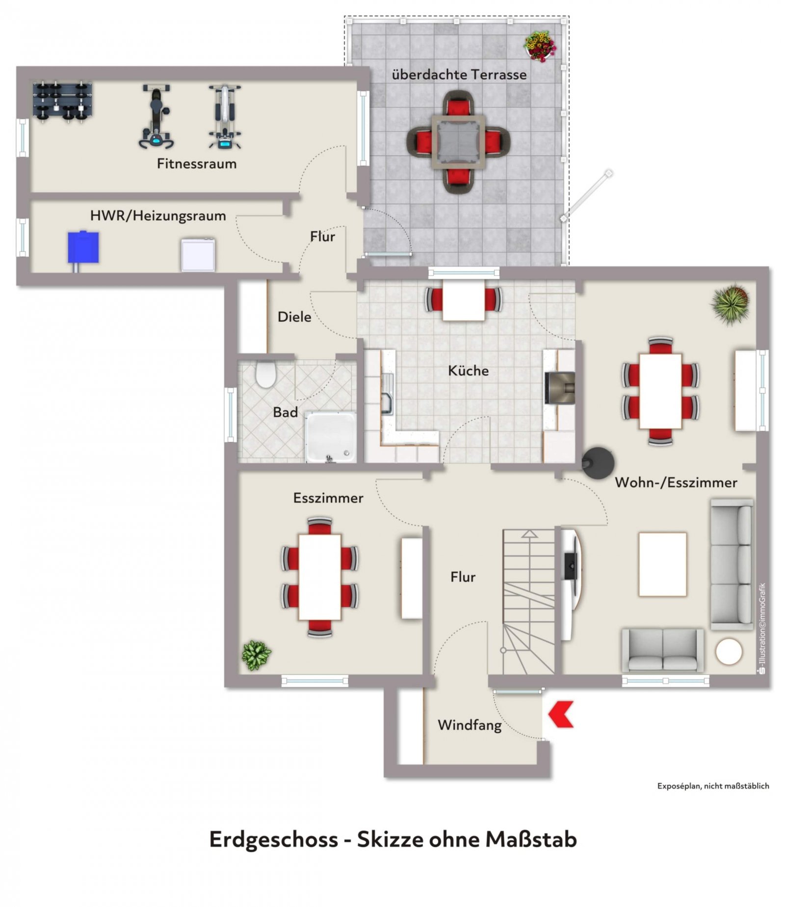 Grundriss Erdgeschoss