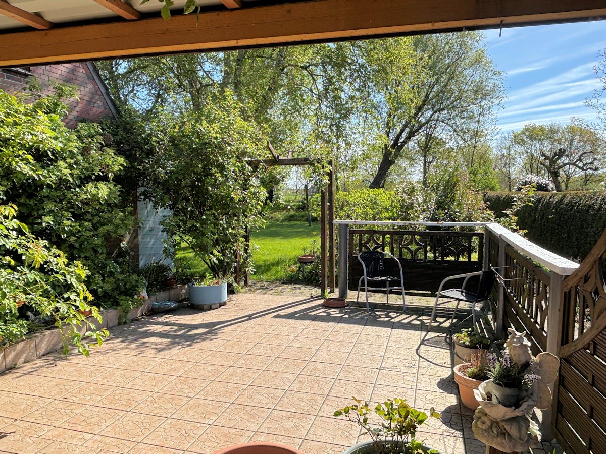 herrliche Sonnenterrasse