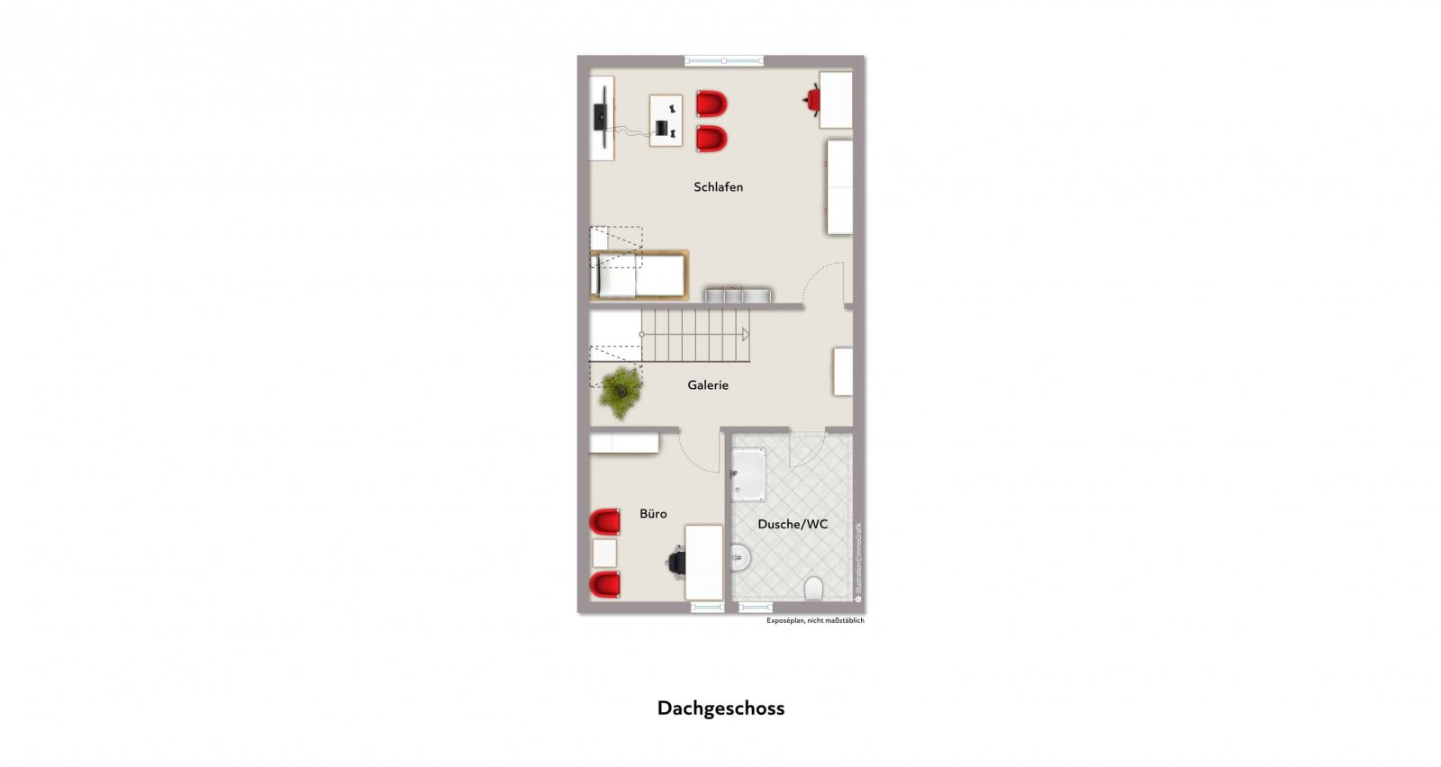 Grundriss Dachgeschoss