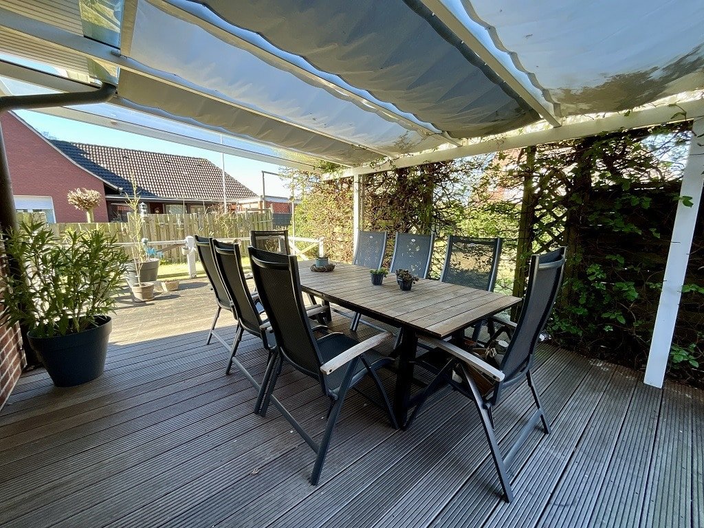überdachte Terrasse
