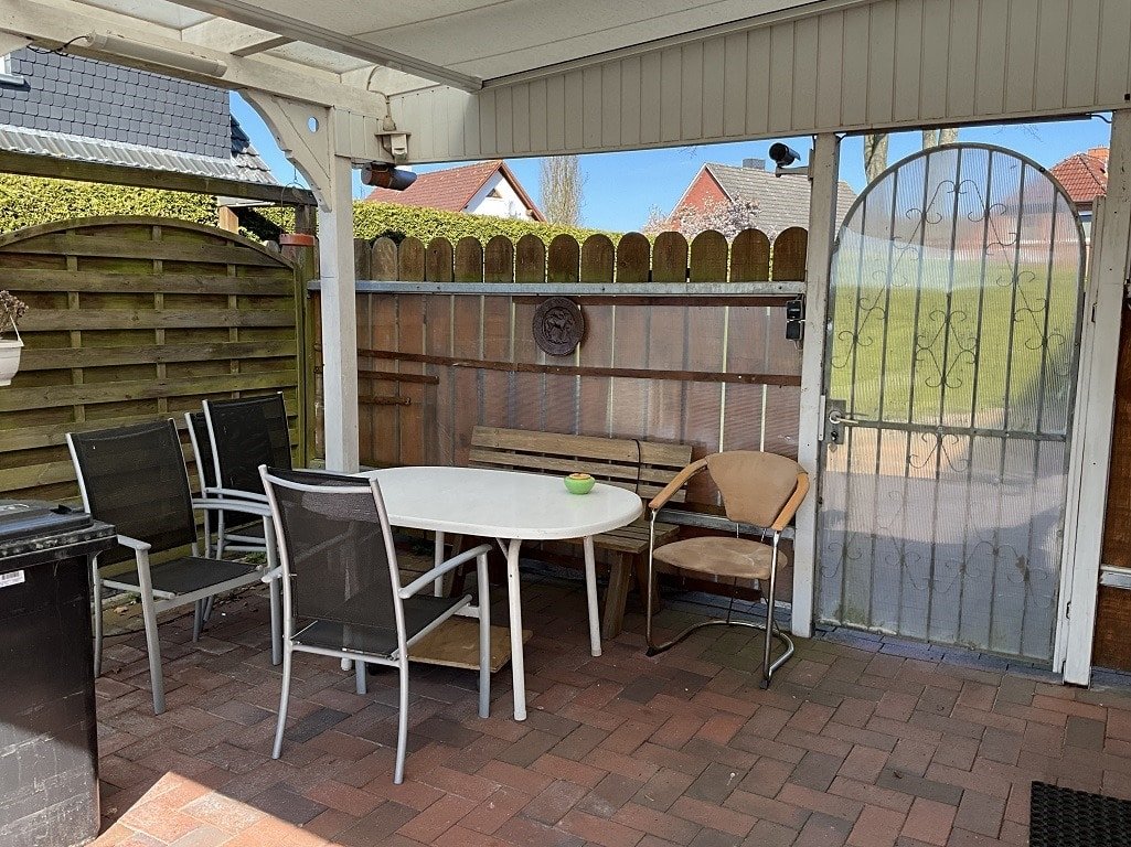 überdachte Terrasse
