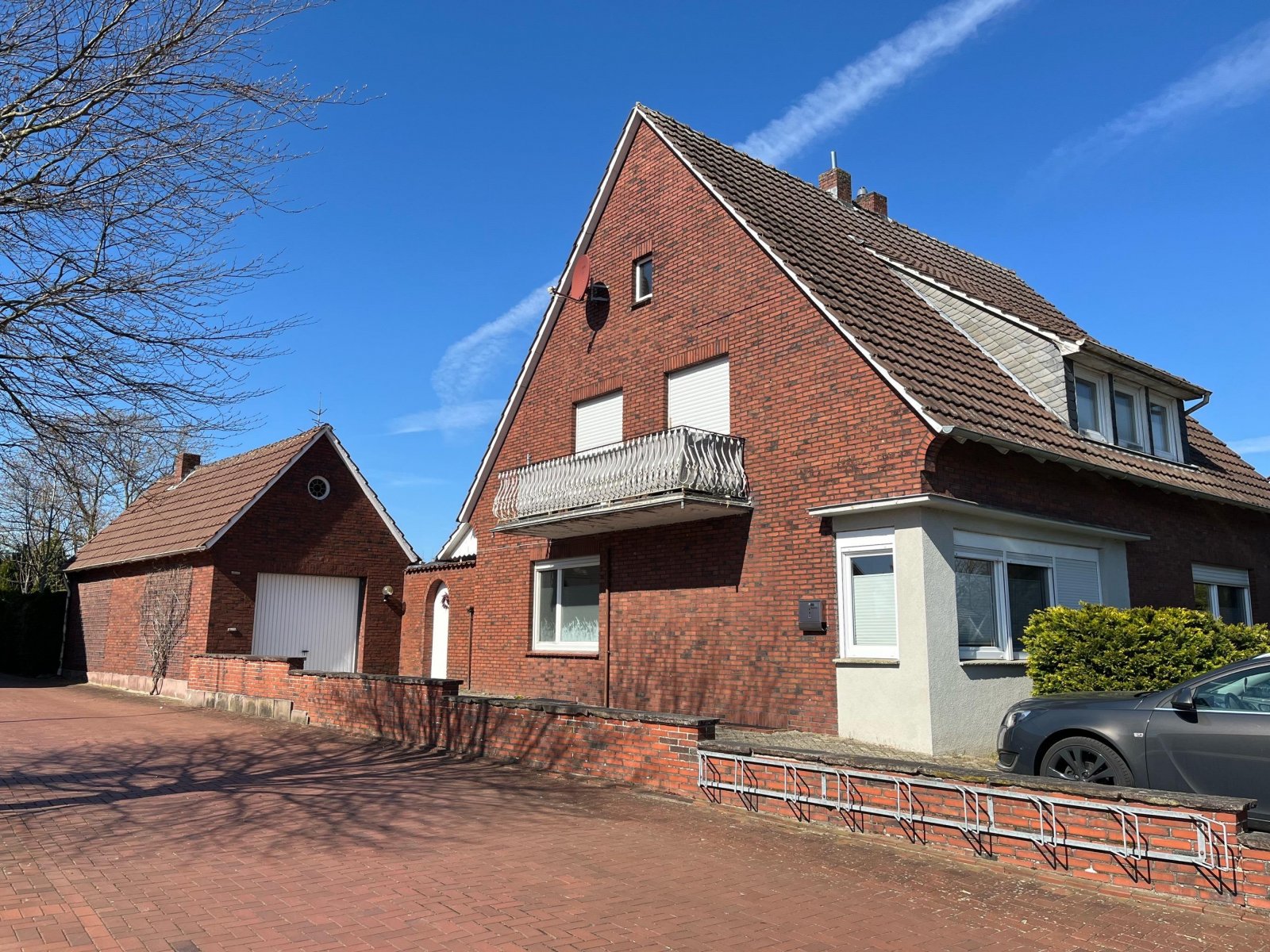 Seitliche Ansicht