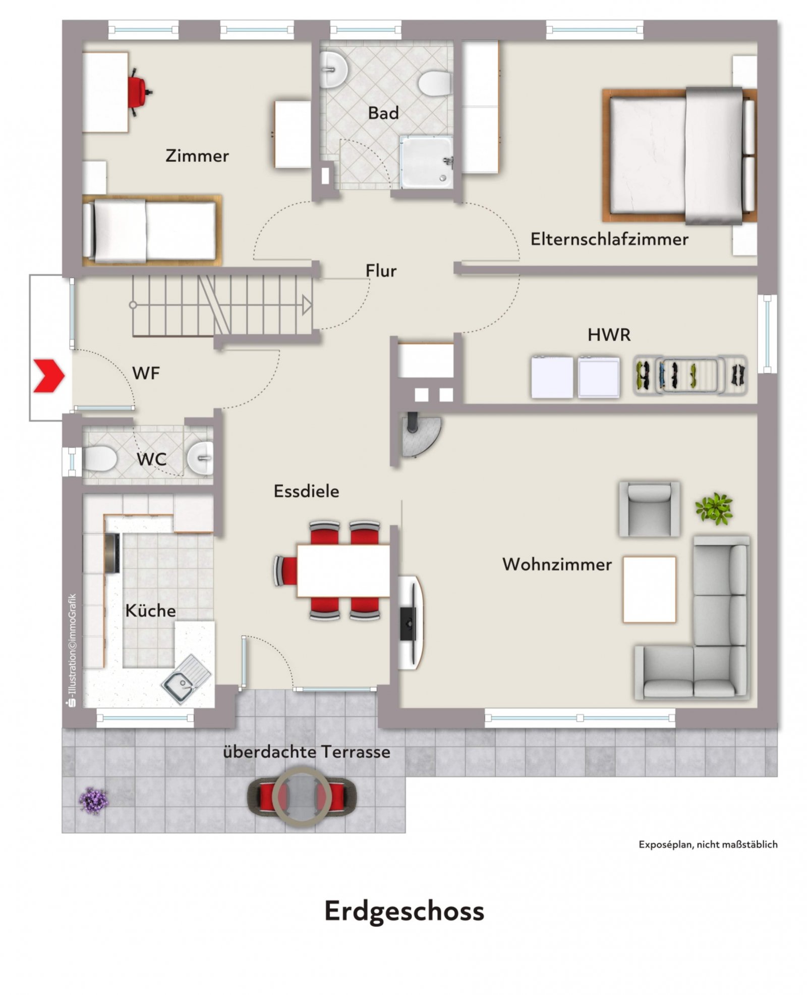 Grundriss Erdgeschoss