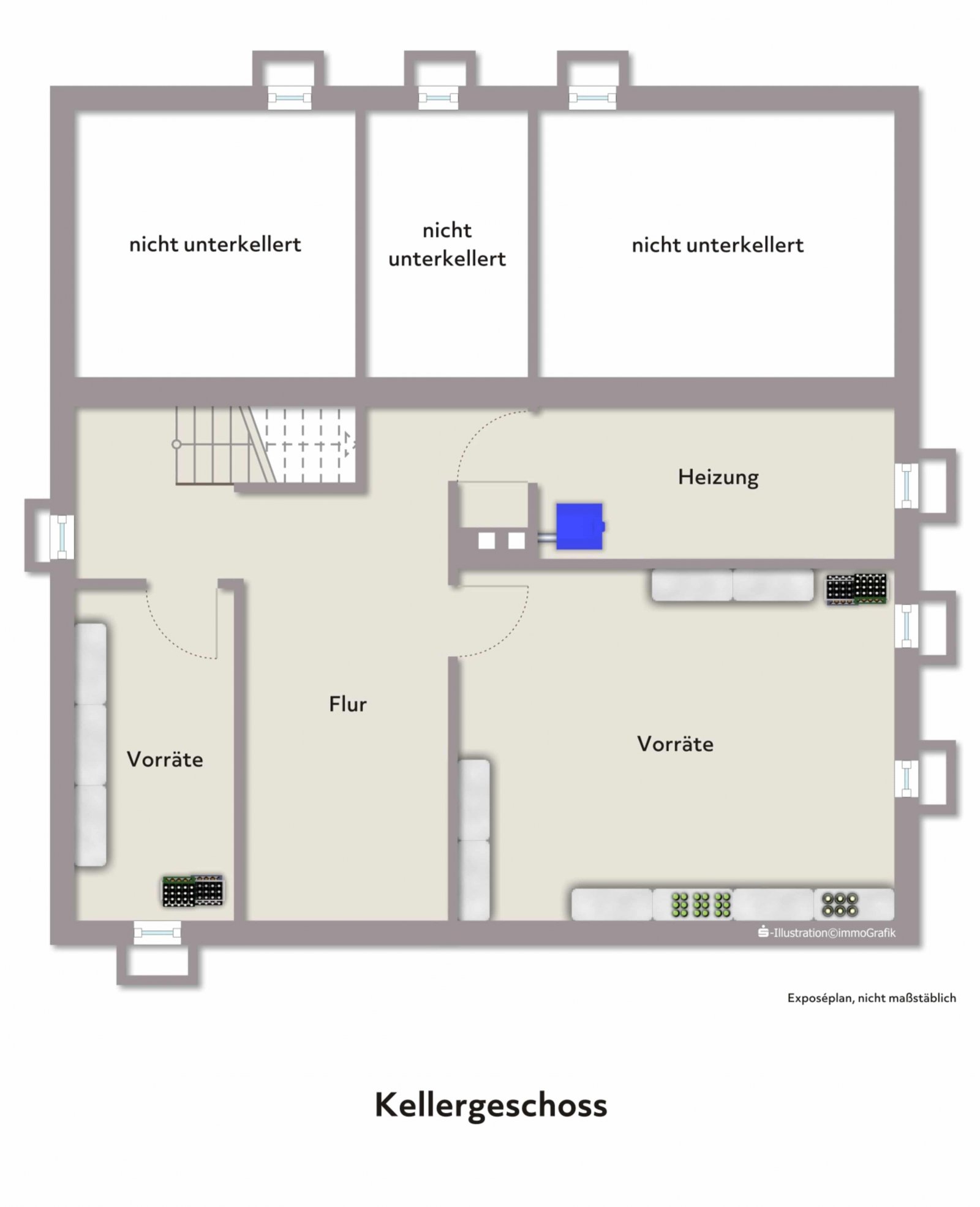 Grundriss Keller