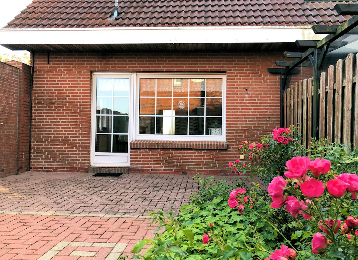 geschützte Terrasse