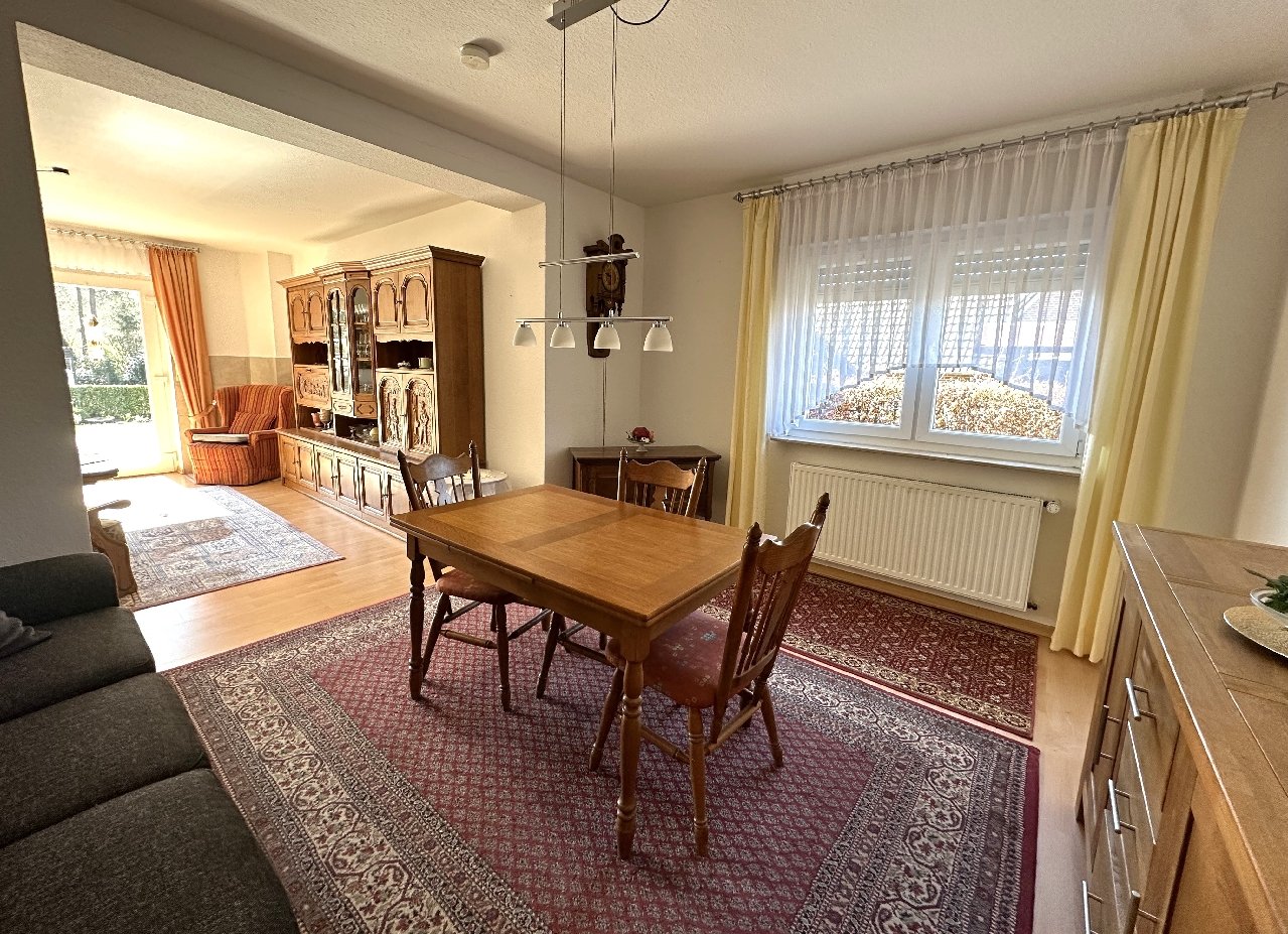 Wohn- und Esszimmer Erdgeschoss