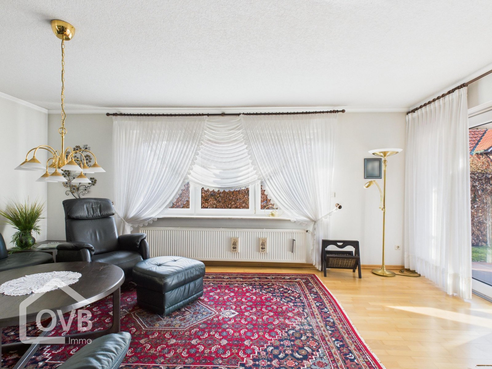 Wohnzimmer mit Terrassenzugang