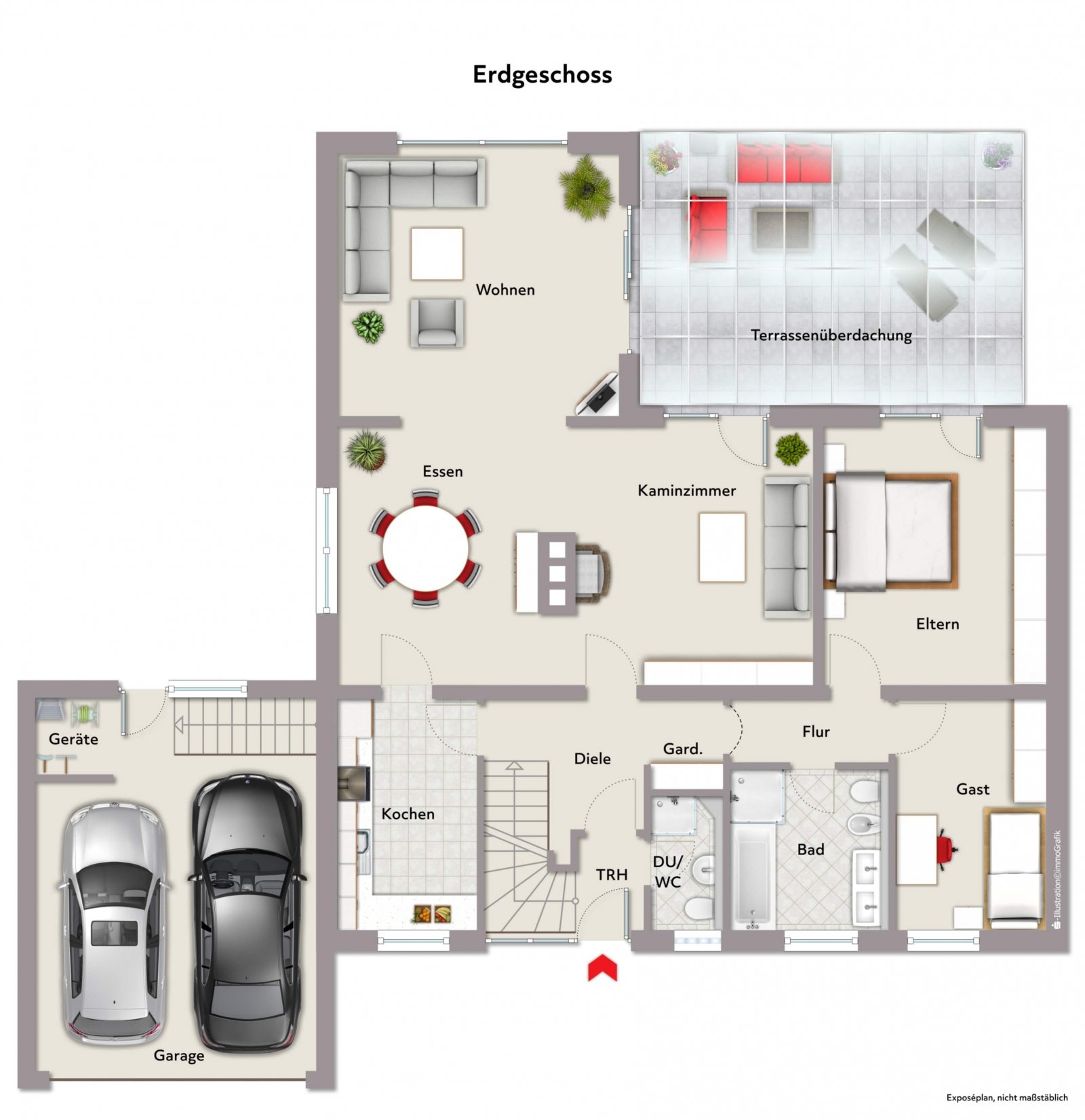 Grundriss Erdgeschoss
