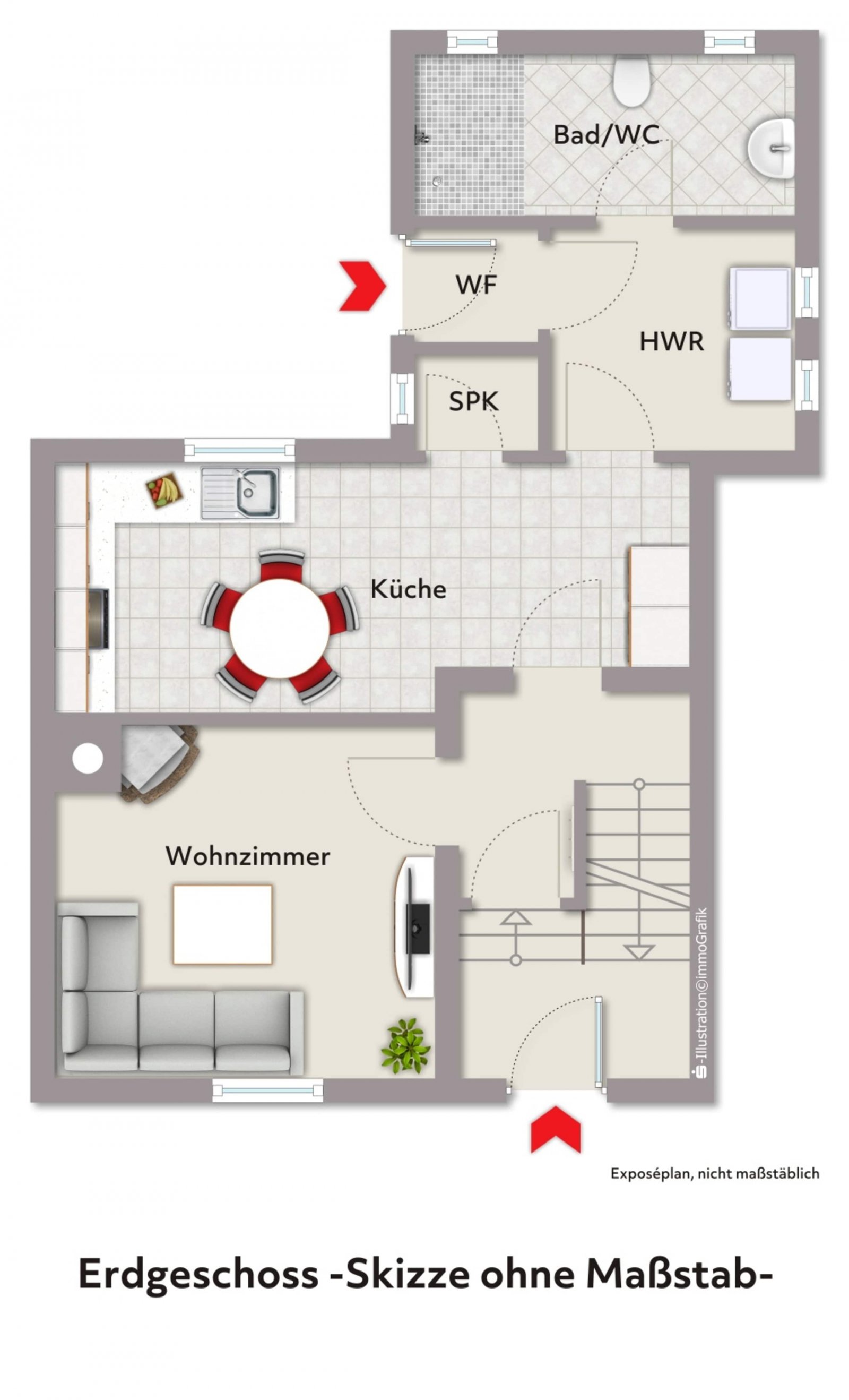 Grundriss Erdgeschoss