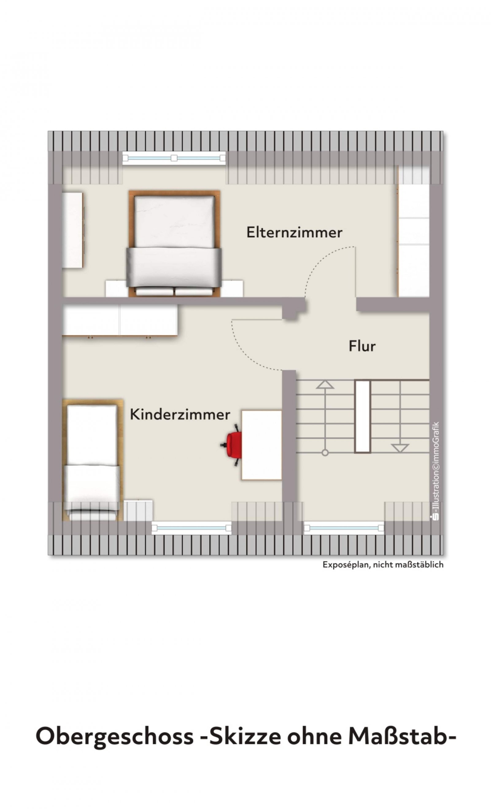 Grundriss Obergeschoss