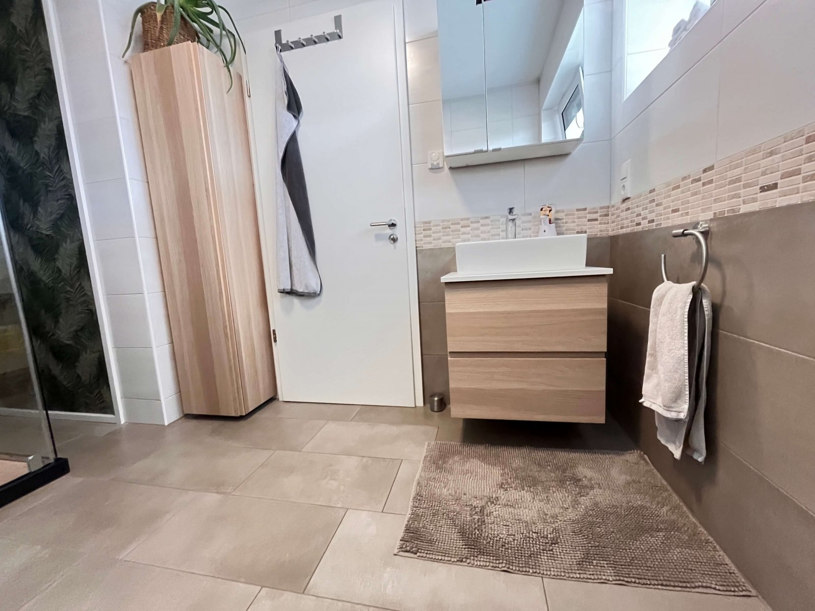 Duschbad mit Sauna