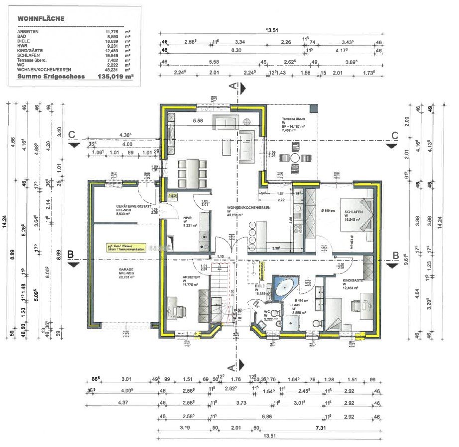 Grundriss 2543 EG