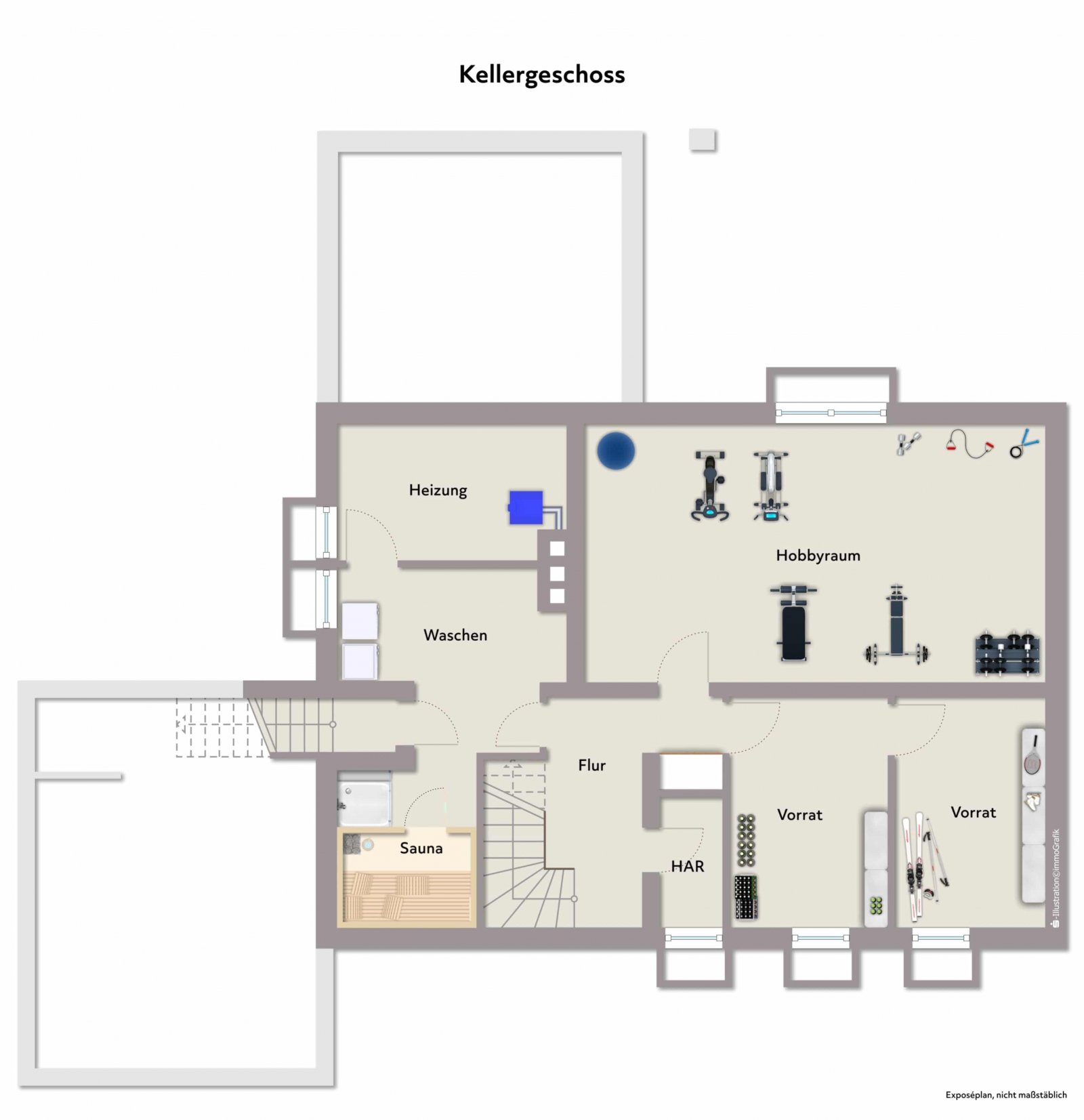 Grundriss Kellergeschoss