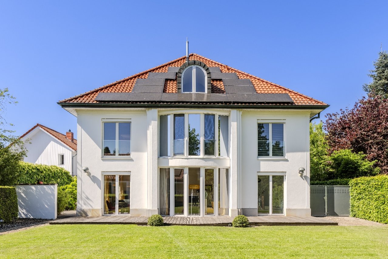 Ansicht vom Garten aus