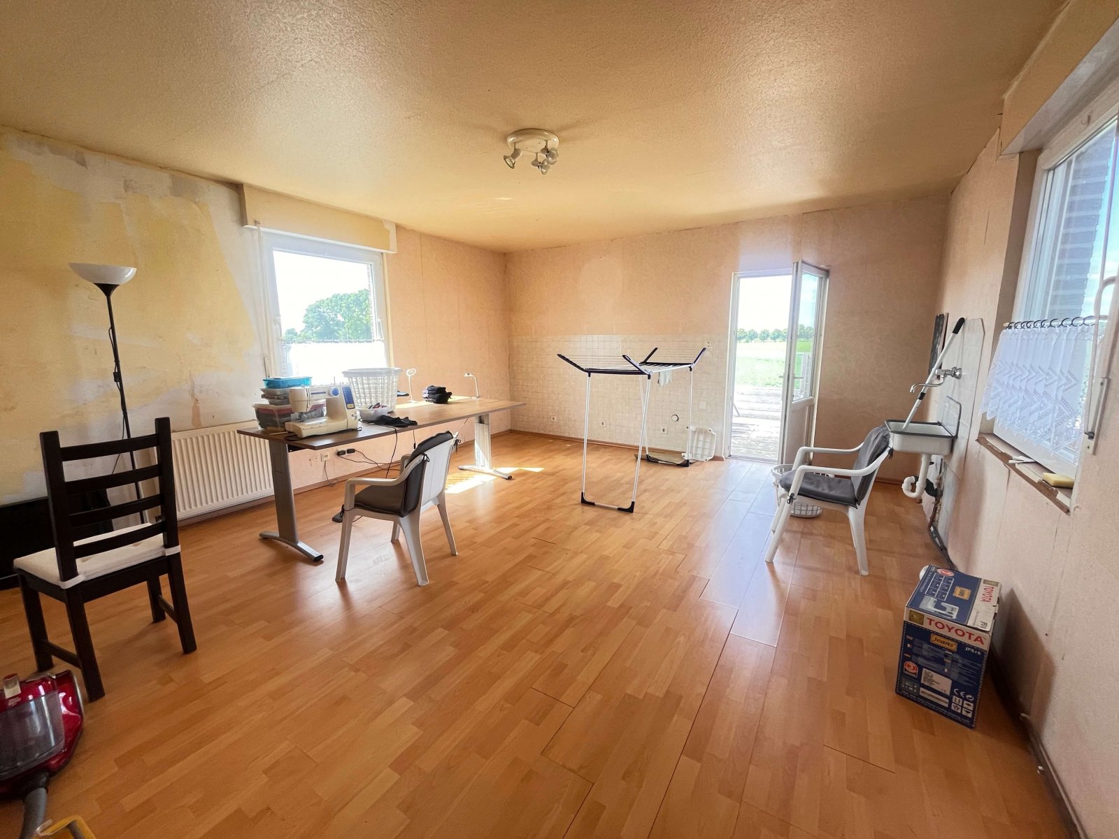 Schlafzimmer mit Balkon