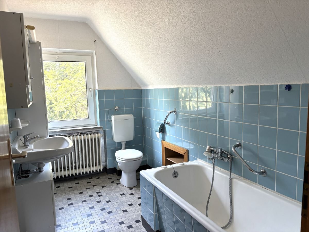 Badezimmer im Obergeschoss