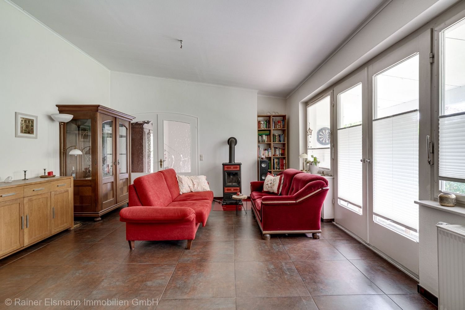 Wohnzimmer im Erdgeschoss