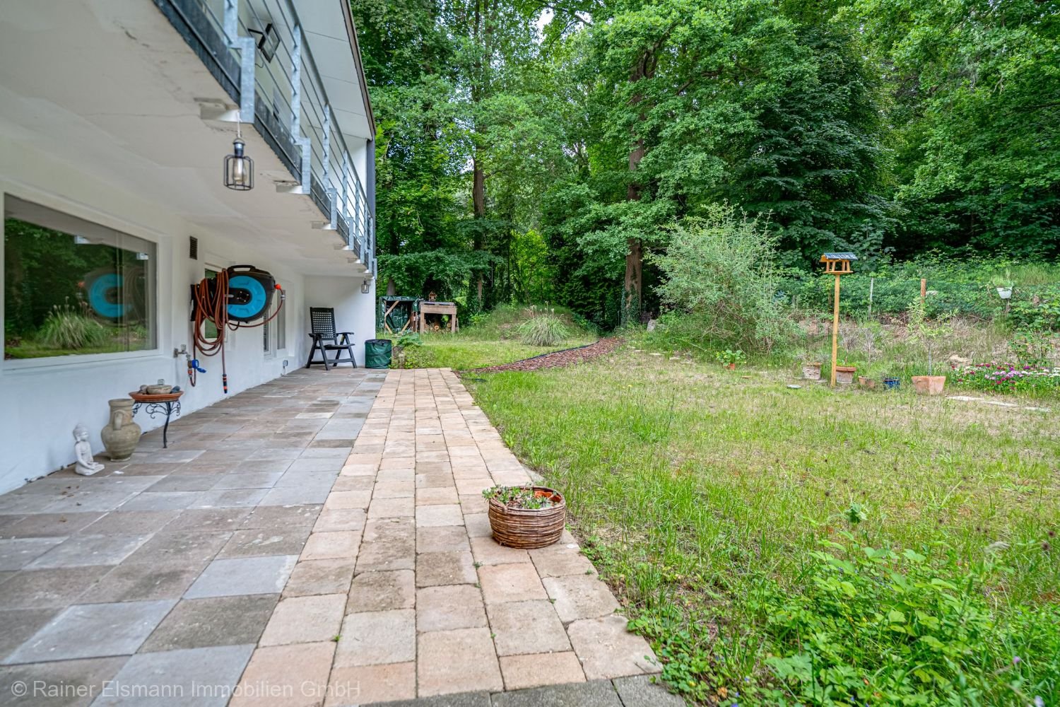 Rückwärtiger Garten