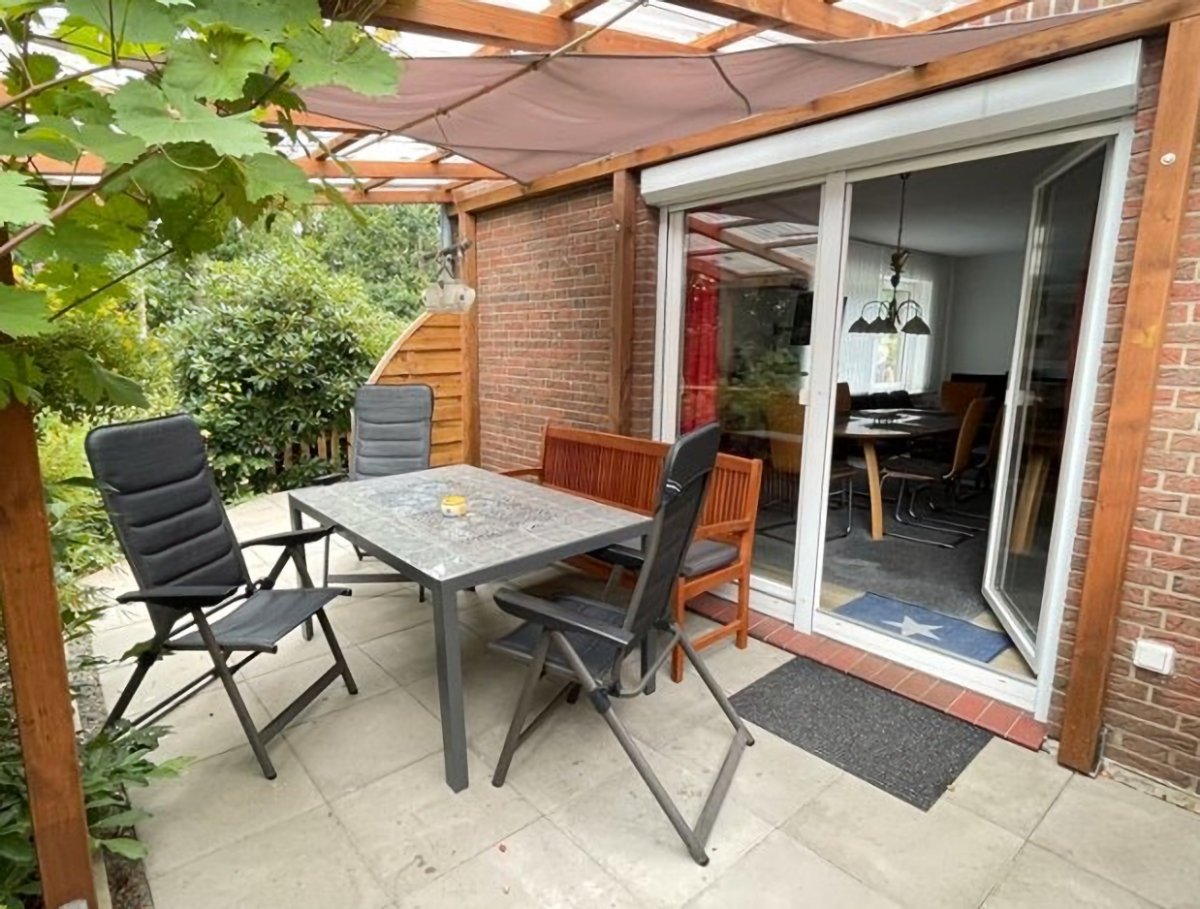 Haus 2 - überdachte Terrasse
