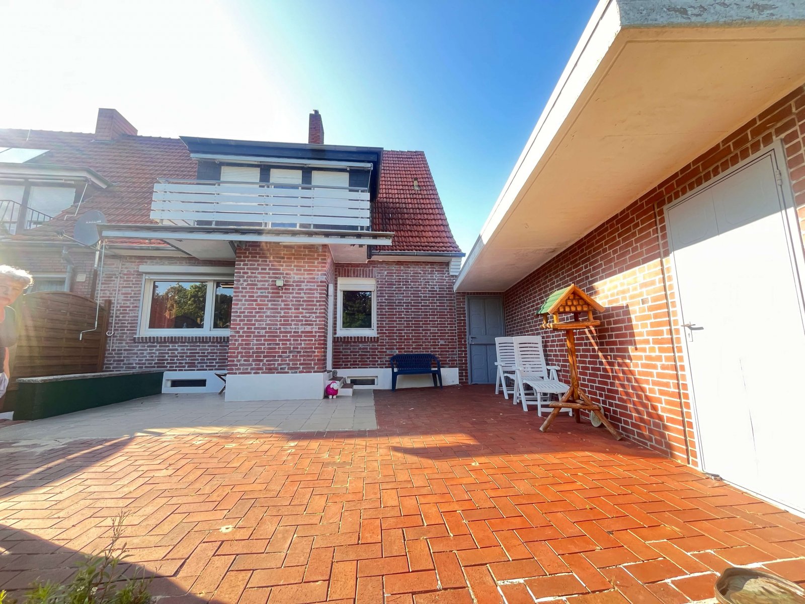 Haus Rückansicht