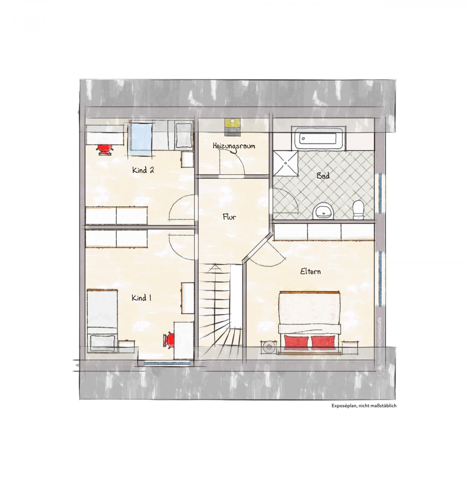 Grundriss Dachgeschoss