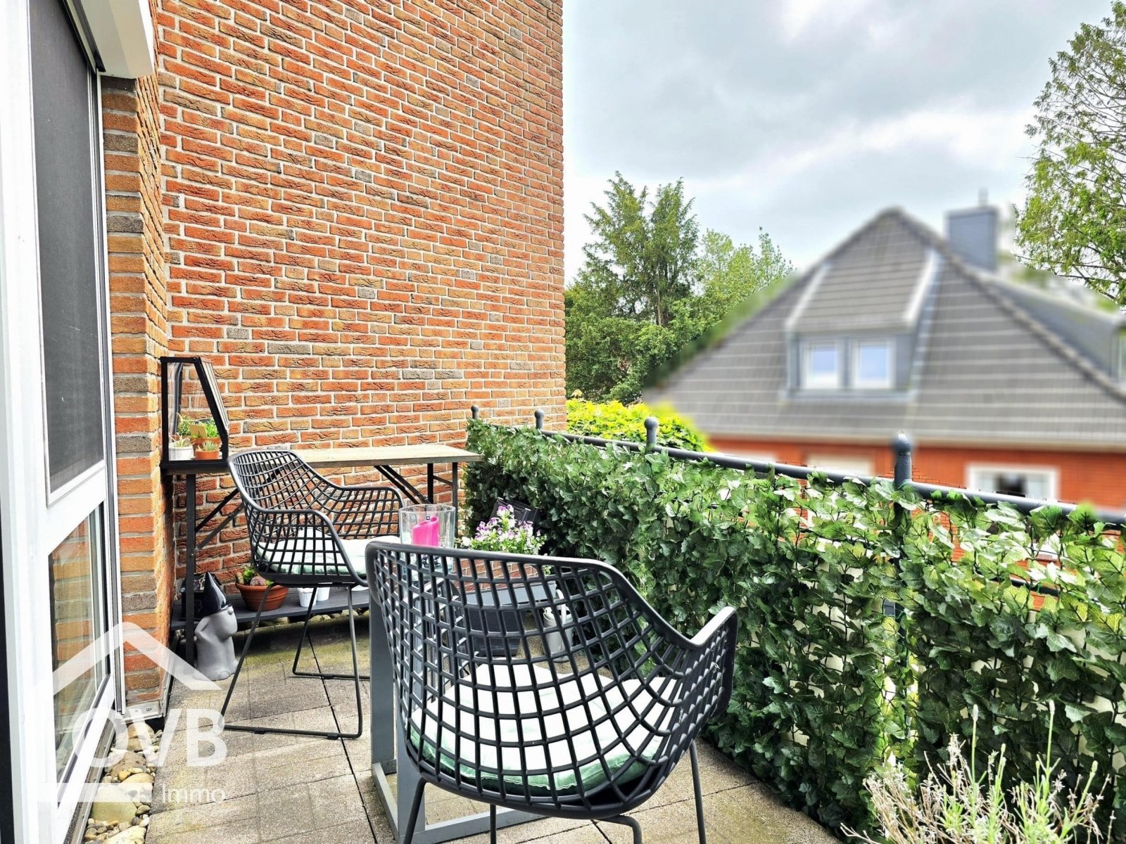 Balkon rückwärtig