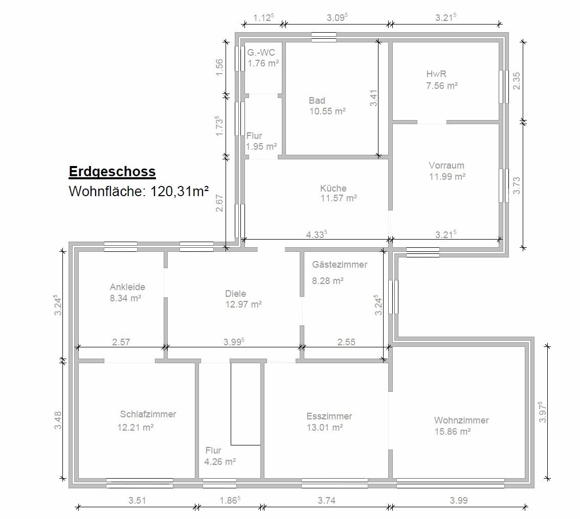 Grundriss EG-1
