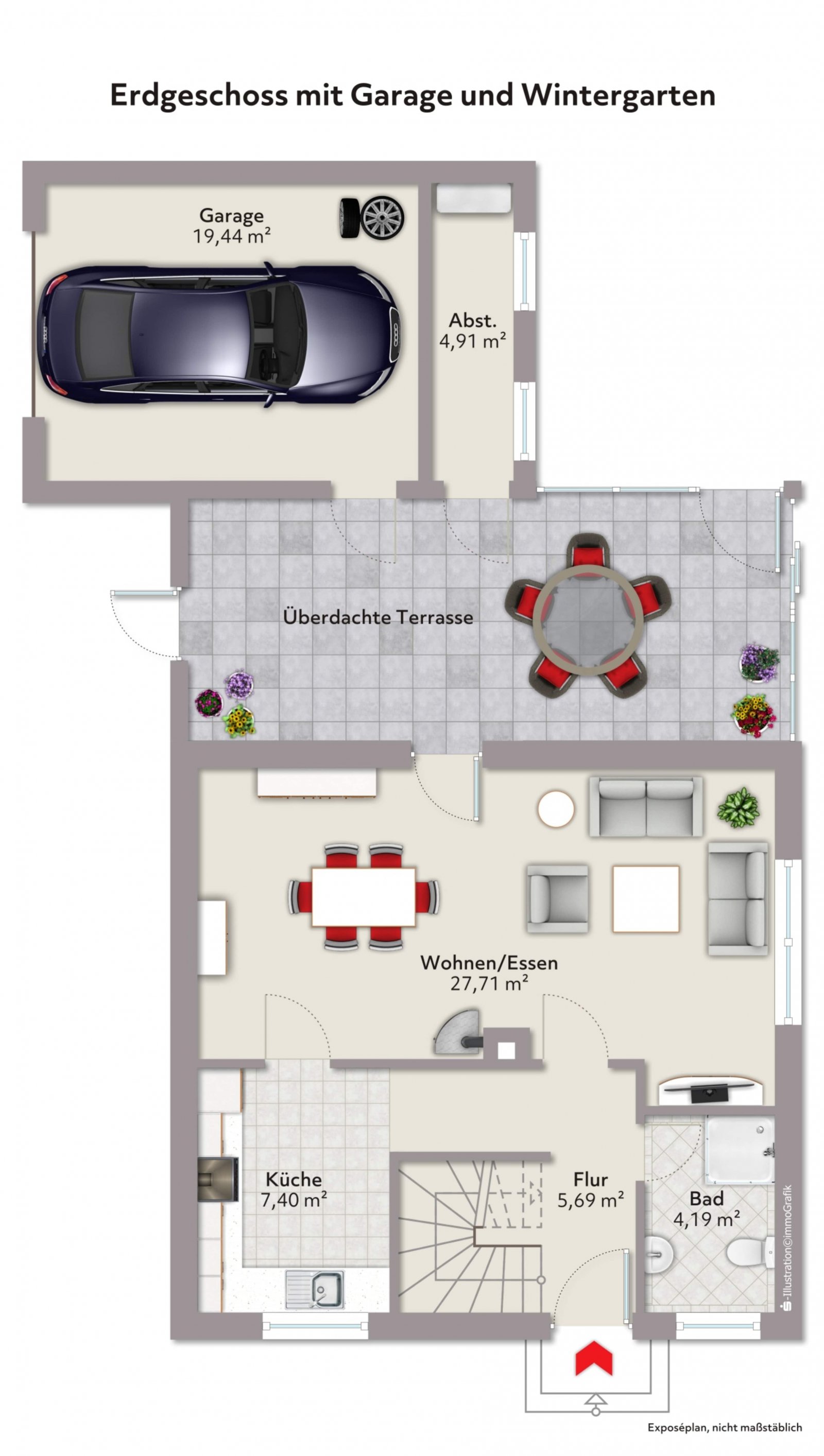 Grundriss Erdgeschoss