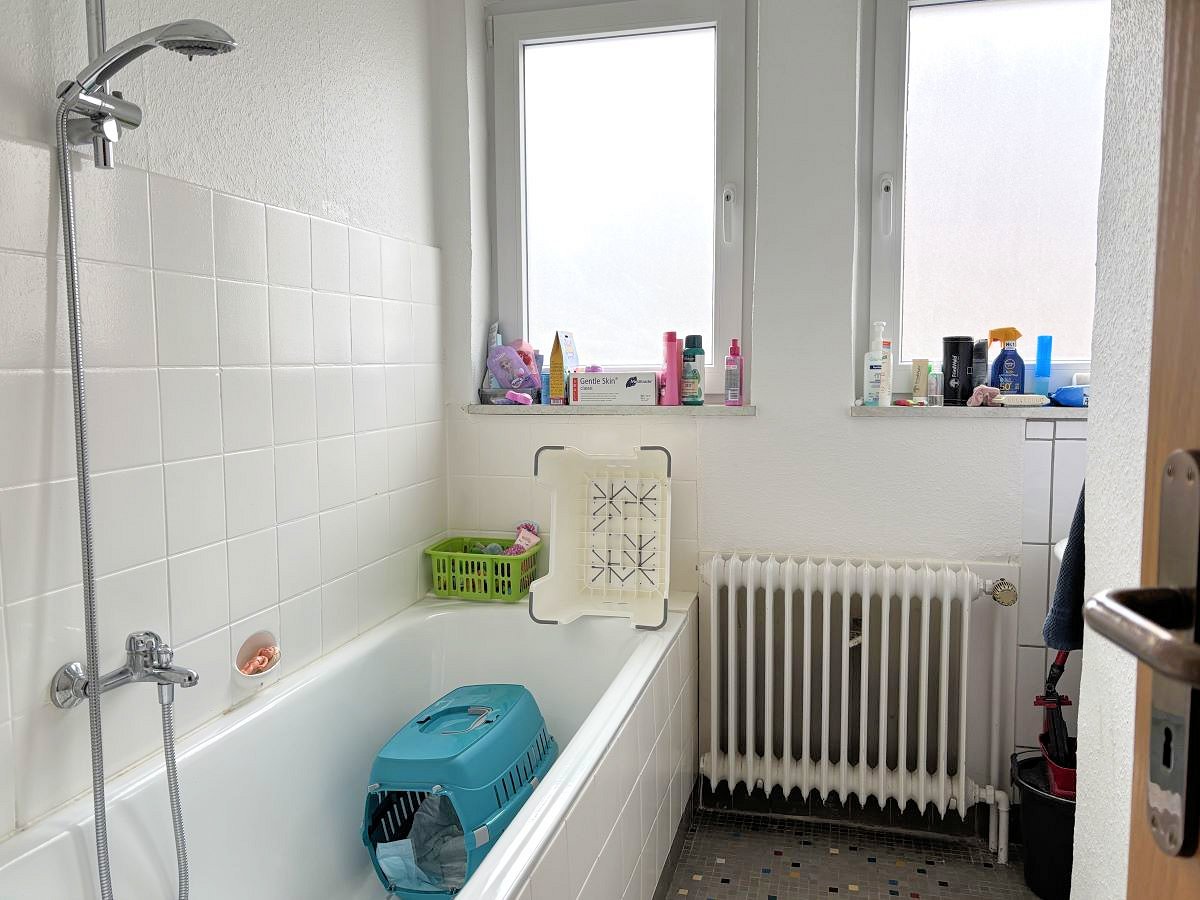 Badezimmer in Erdgeschoss