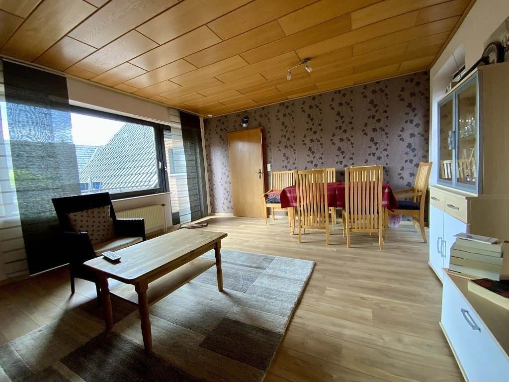 Wohnzimmer im Dachgeschoss