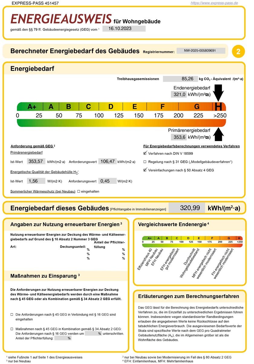 Energieausweis S2