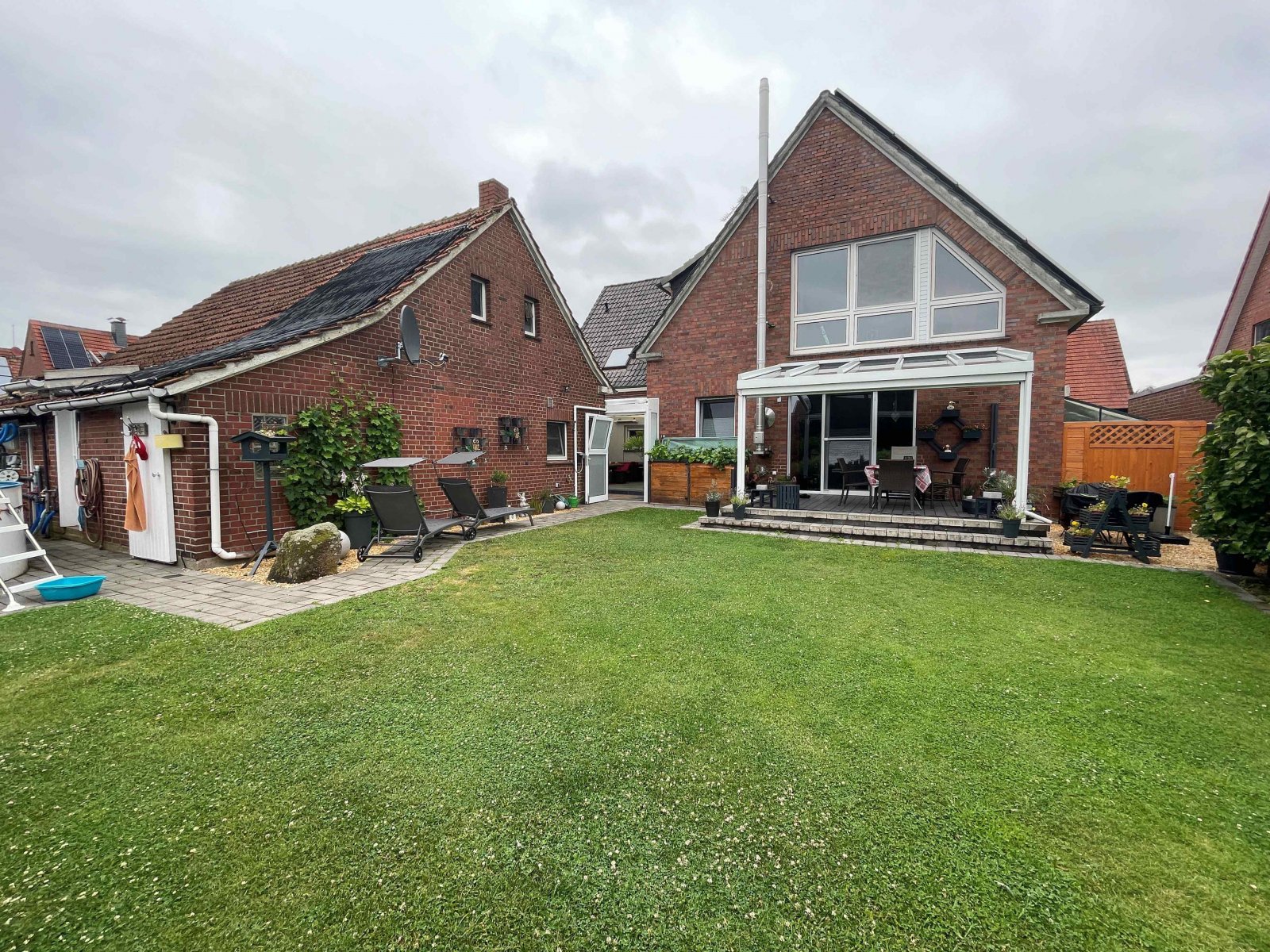 Blick vom Garten