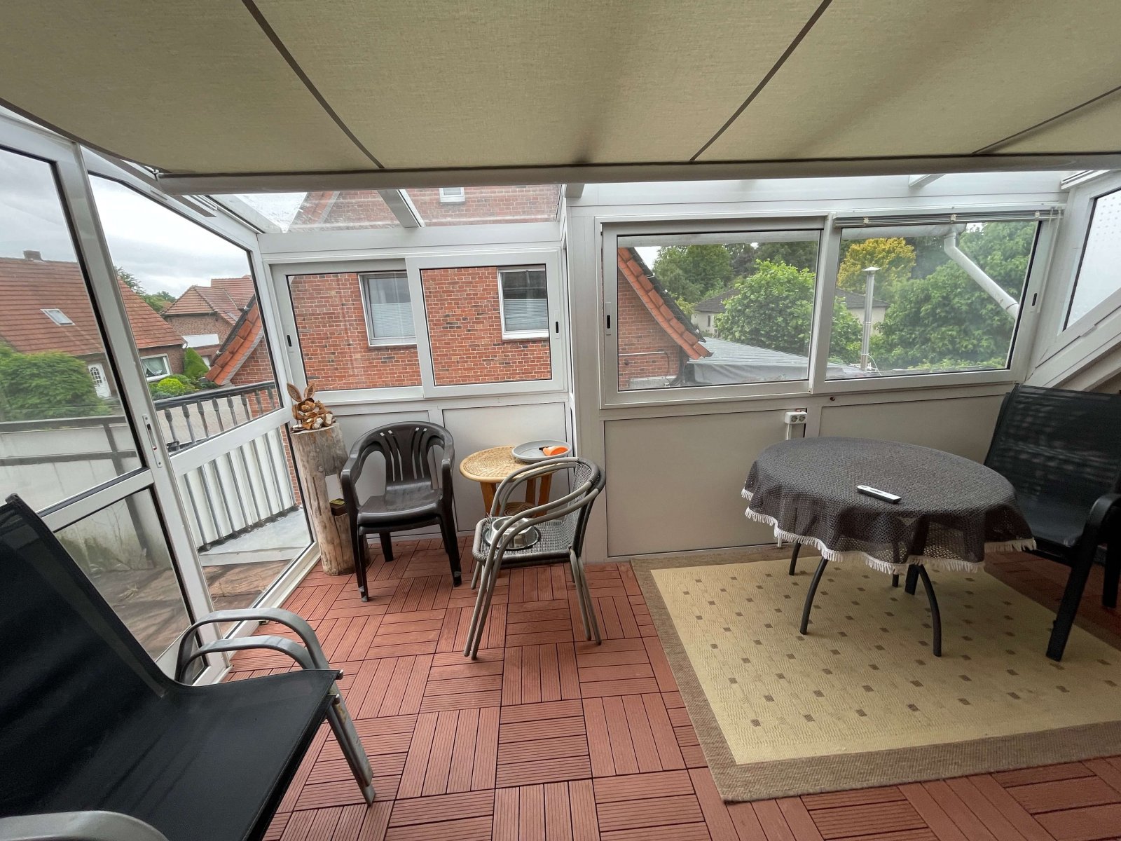 Balkon überdacht