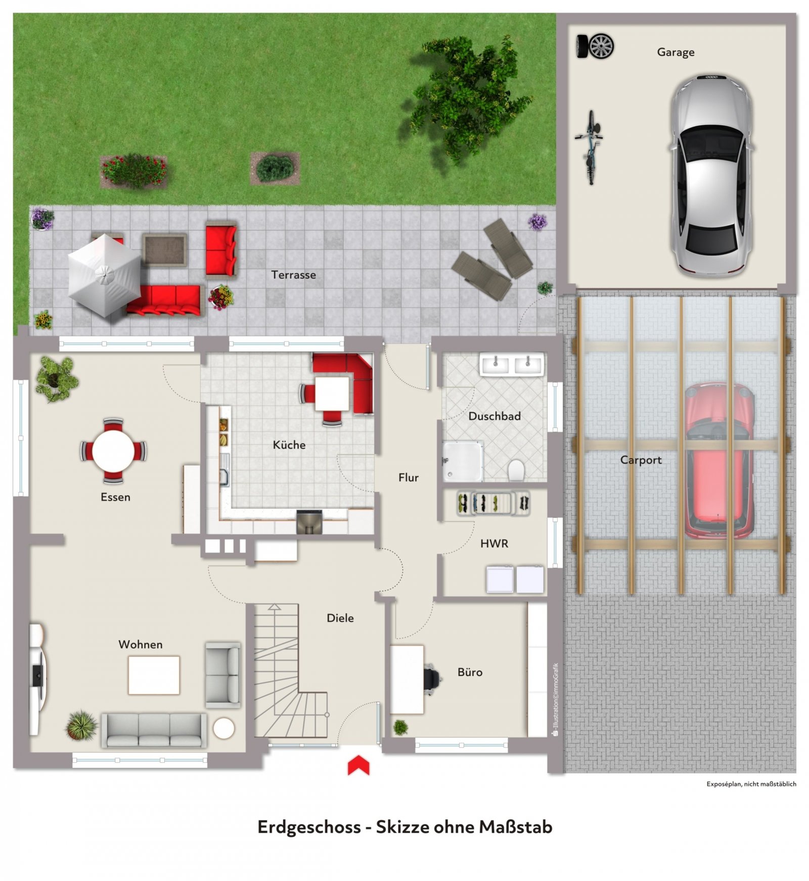 Grundriss Erdgeschoss