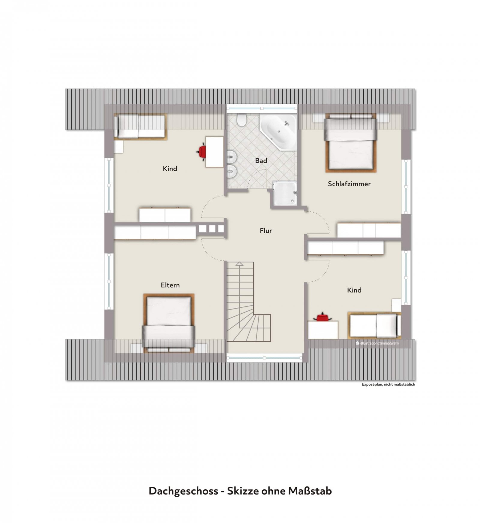 Grundriss Dachgeschoss