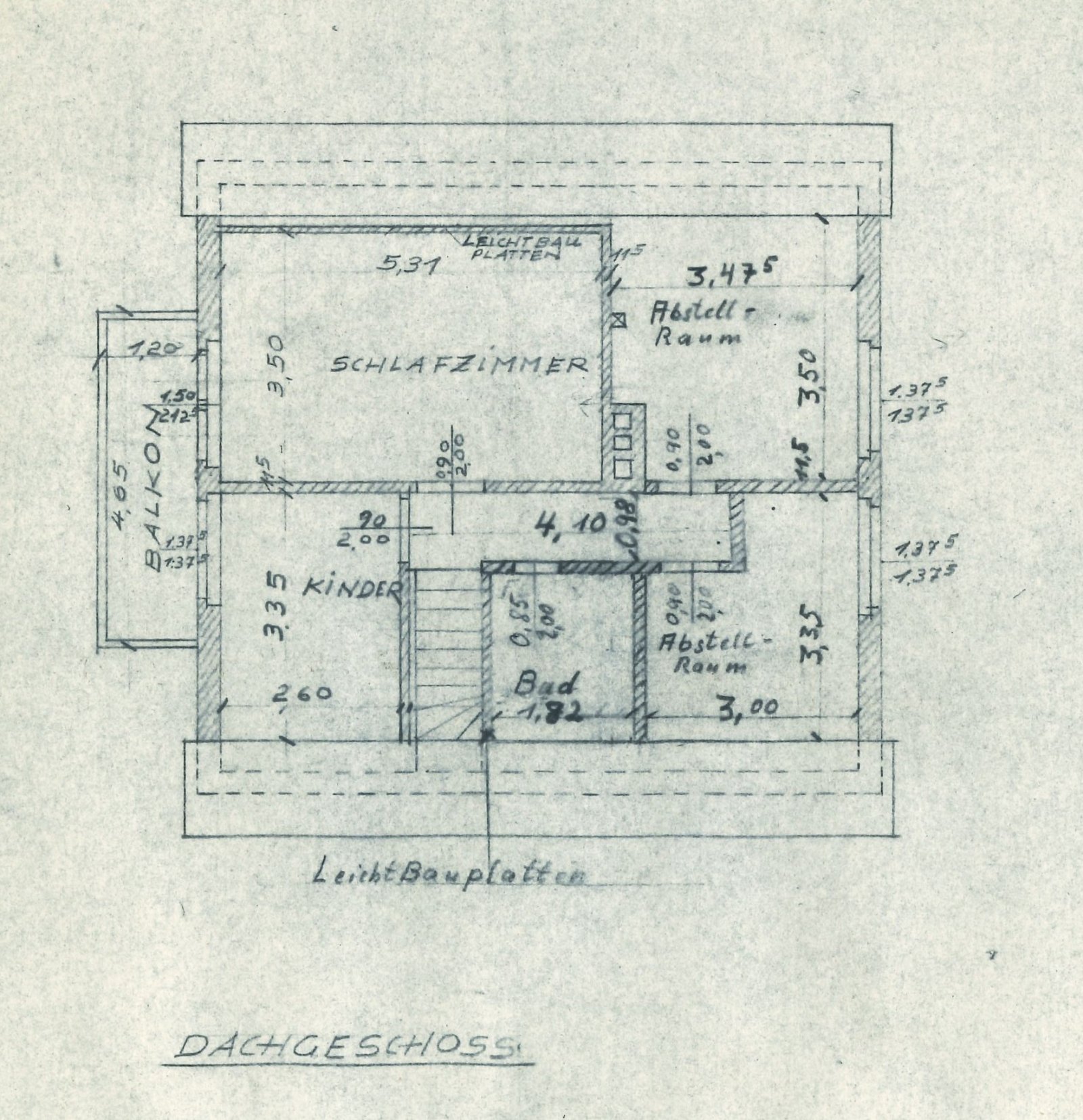 Grundriss DG