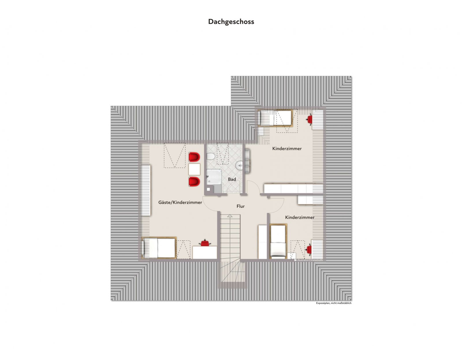 Grundriss Dachgeschoss
