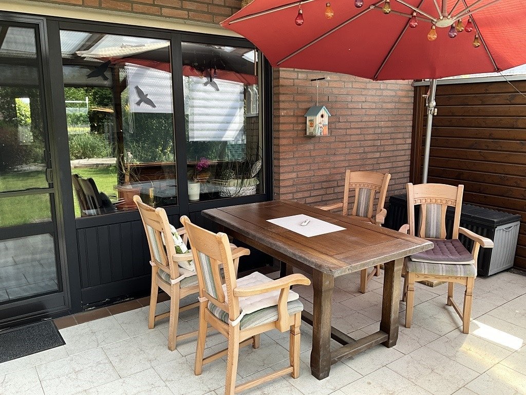 überdachte Terrasse