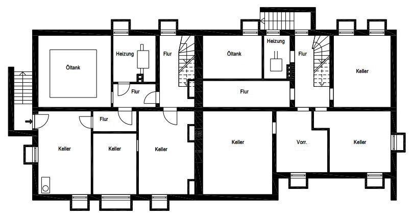 Grundriss Untergeschoss