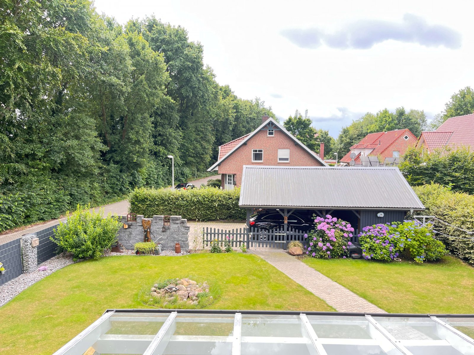 Blick in den Garten